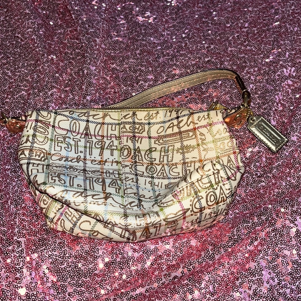 Pre-loved Coach small handbag.